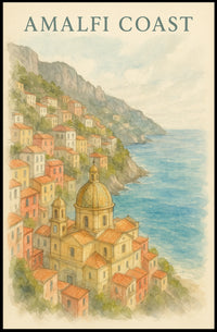 Amalfi Coast Dreamscape Poster