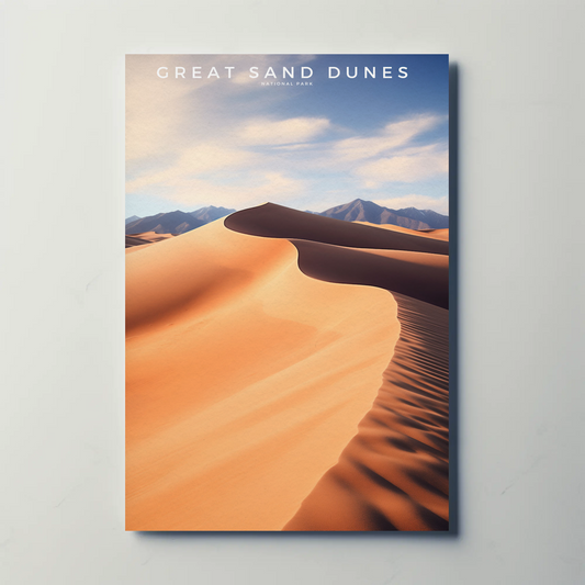 Great Sand Dunes National Park Poster