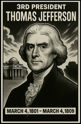 Thomas Jefferson 3Rd President Poster