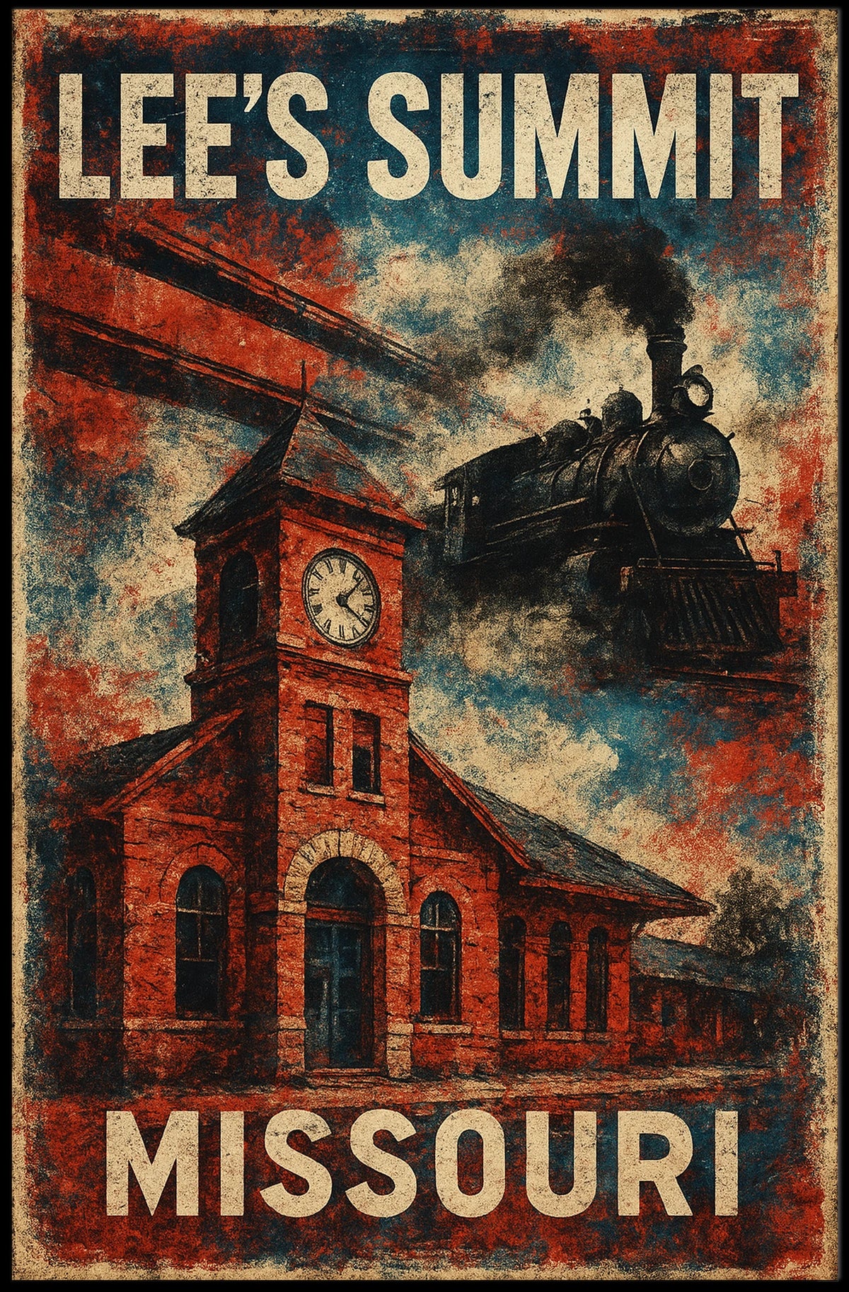 LeeS Summit, Missouri Poster