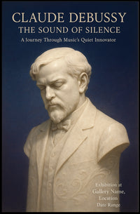 Claude Debussy The Sound Of Silence Poster