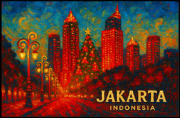 Jakarta A Festive Night Poster