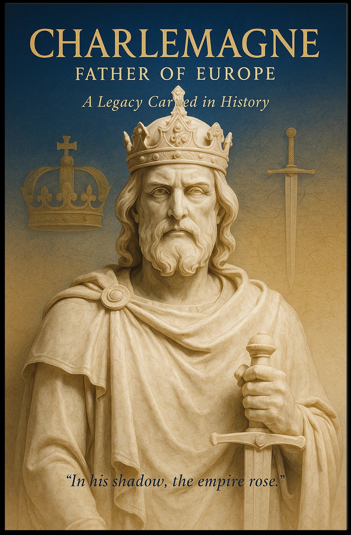 Charlemagne Father Of Europe Poster