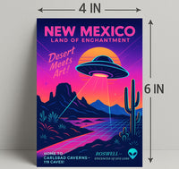 New Mexico Land of Enchantment Poster PosterGoat