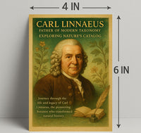 Carl Linnaeus Father of Modern Taxonomy Poster PosterGoat