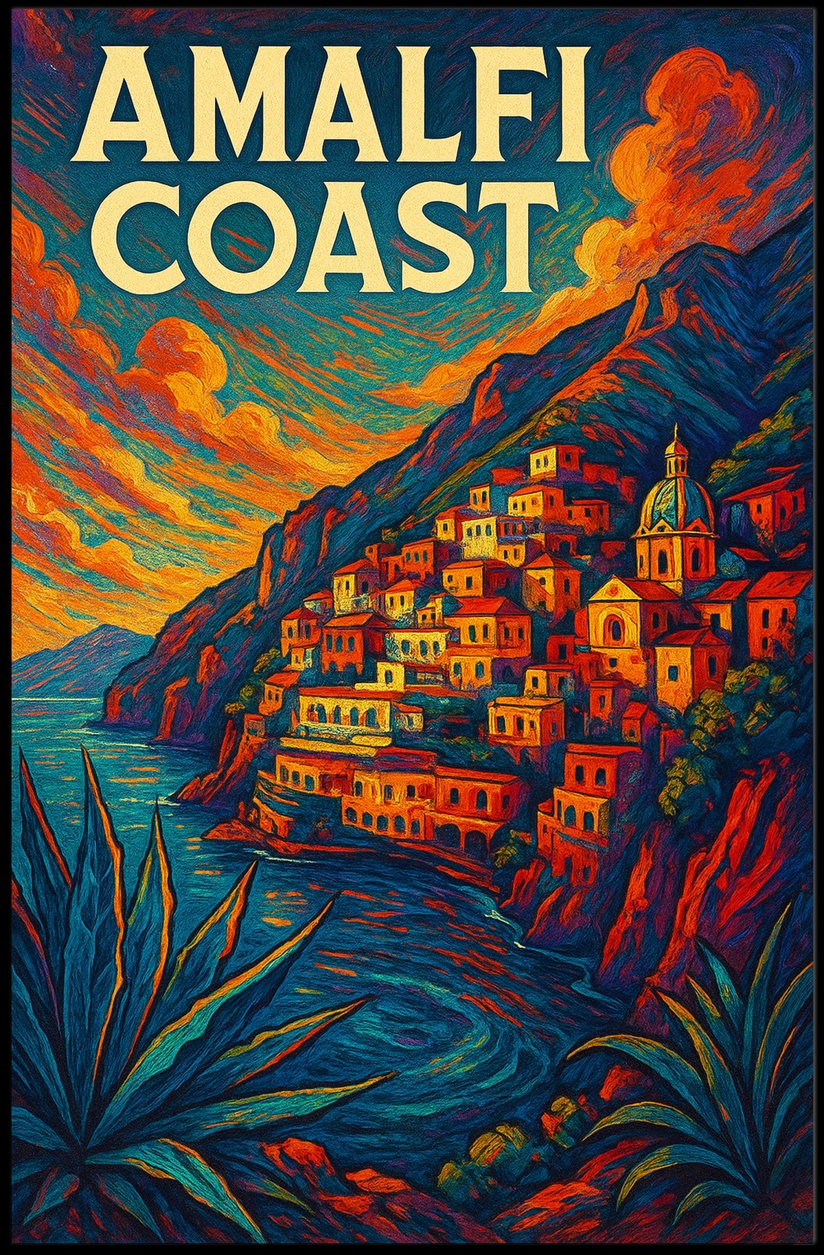 Amalfi Coast Poster
