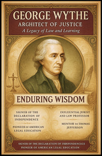 George Wythe Architect of Justice Poster PosterGoat