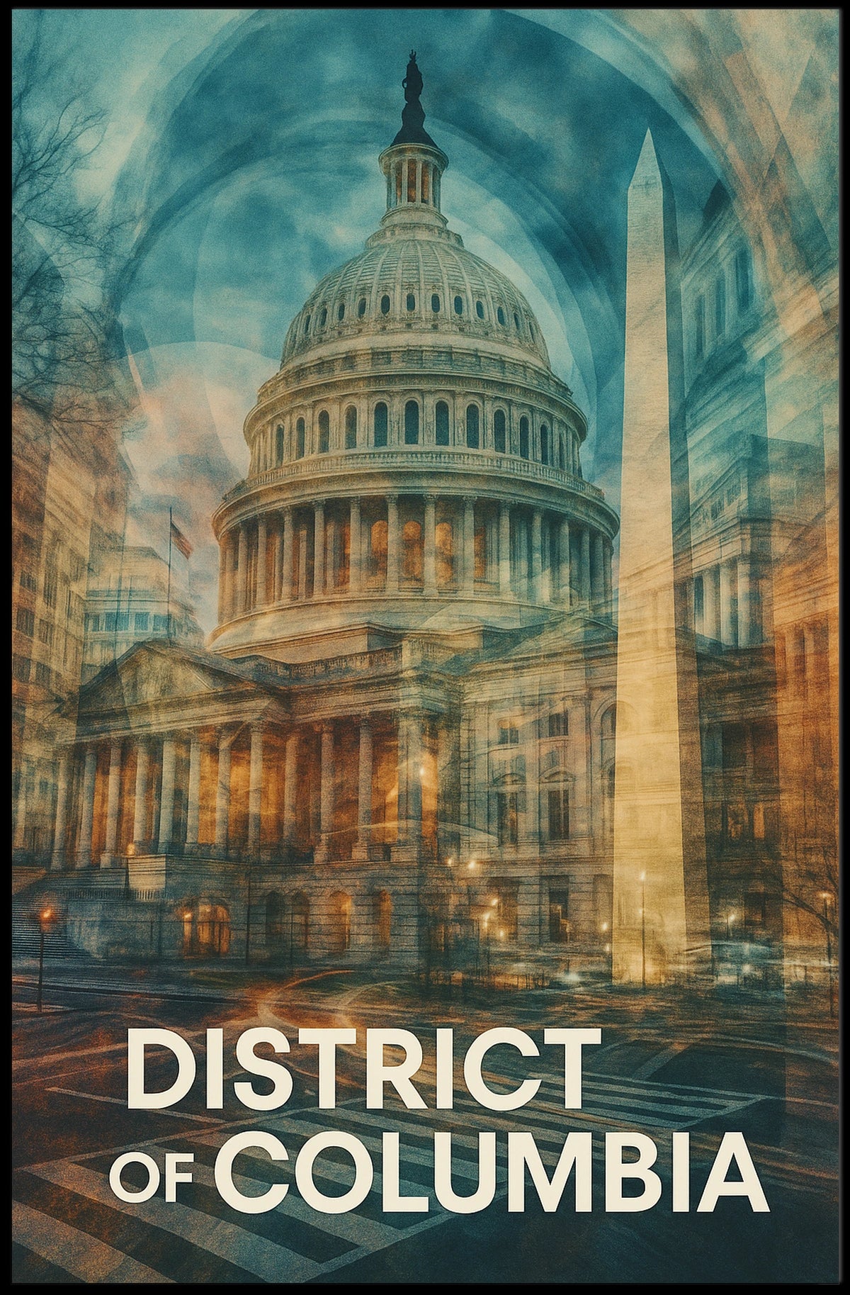 District of Columbia Poster