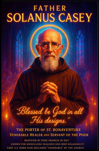 Father Solanus Casey Poster PosterGoat