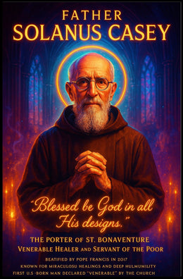 Father Solanus Casey Poster PosterGoat