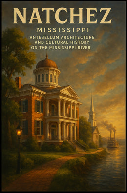 Natchez, Mississippi Antebellum Poster