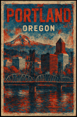 Portland, Oregon Poster