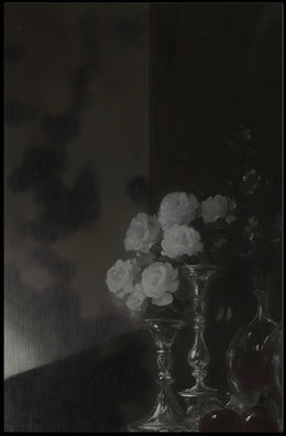 Still Life with Roses in Artistic Poster PosterGoat