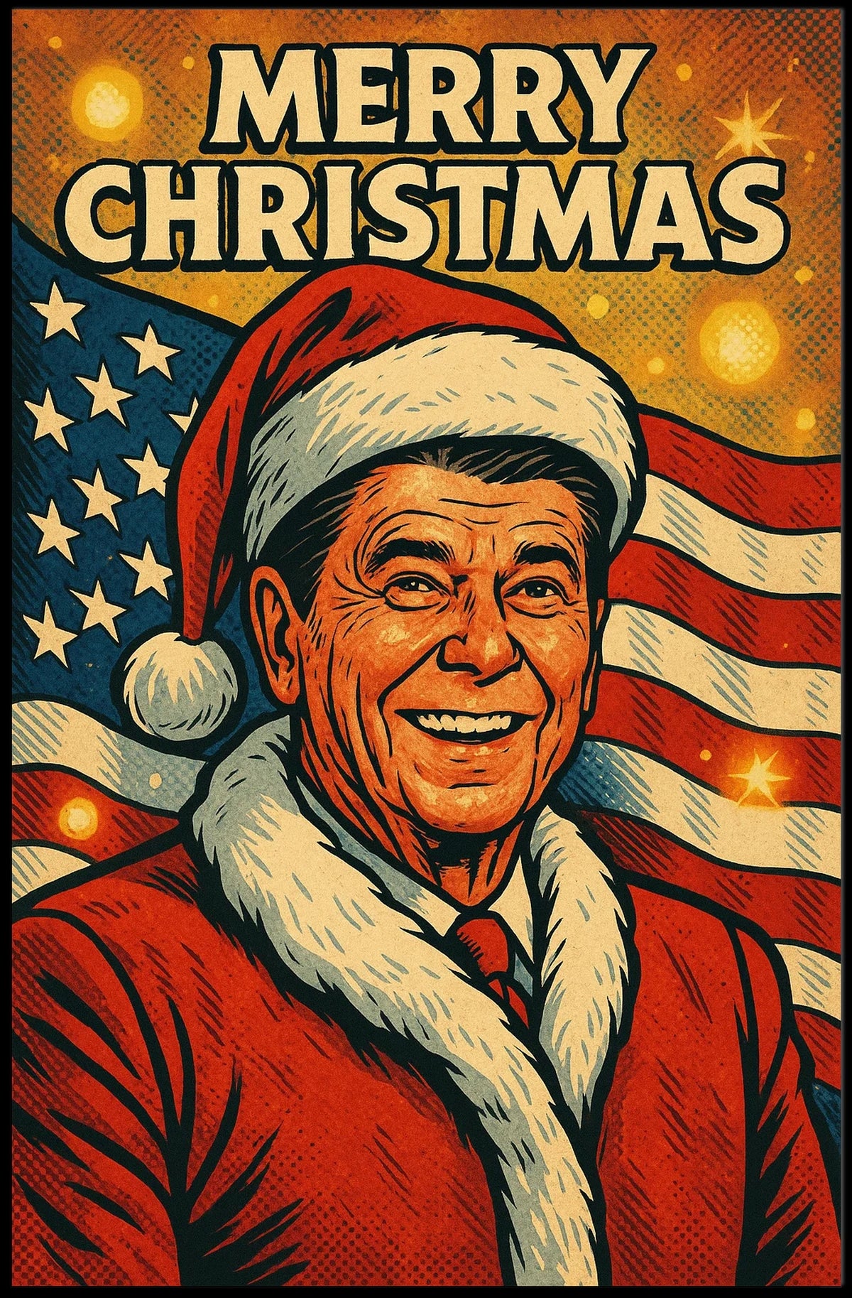 Merry Christmas Celebration Poster