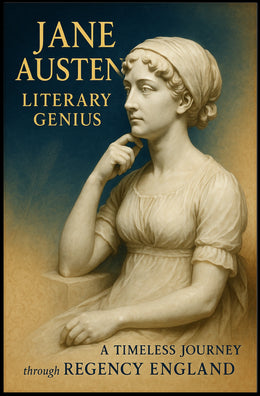 Jane Austen Literary Genius Poster