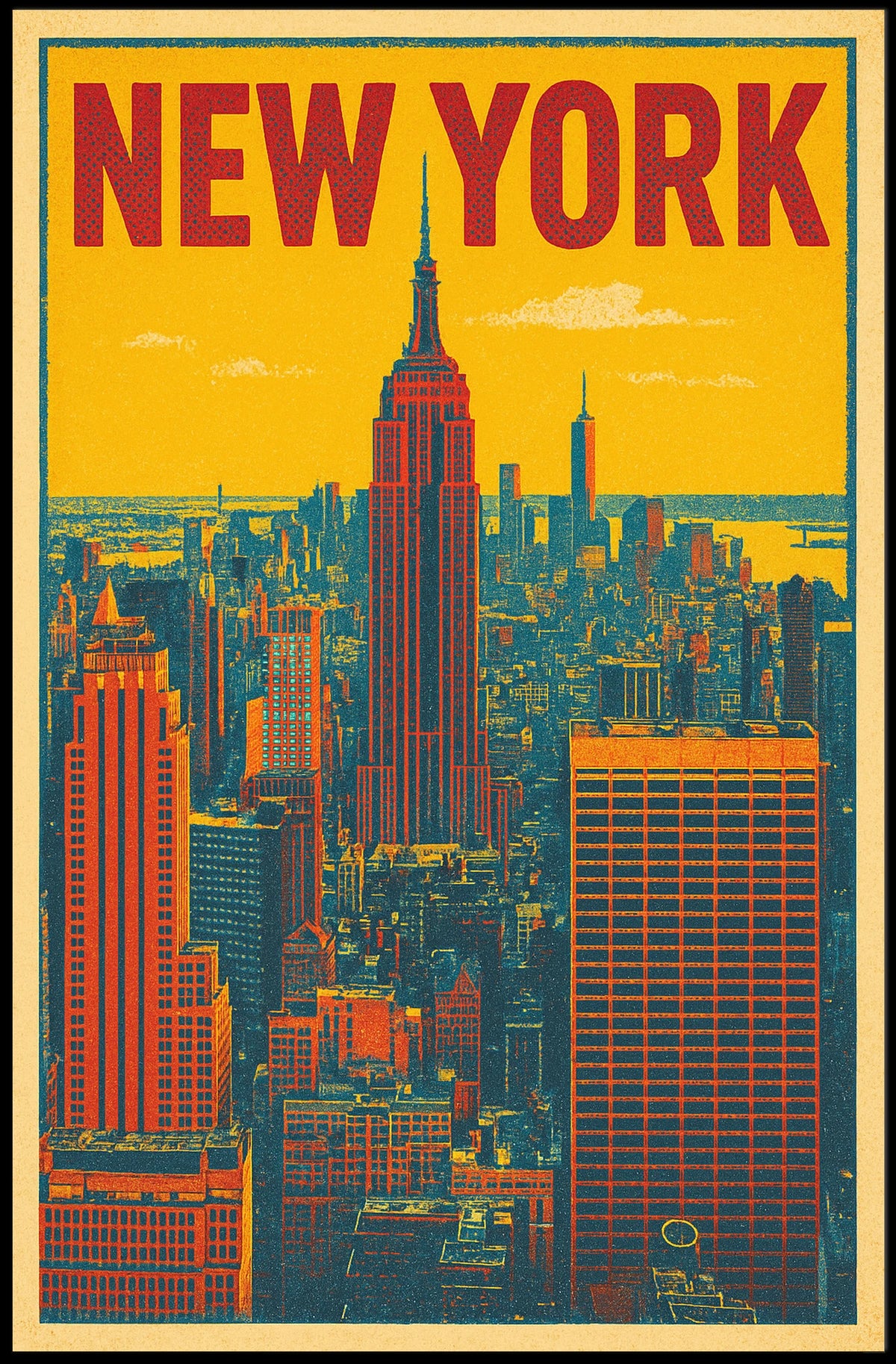 New York Skyline Poster