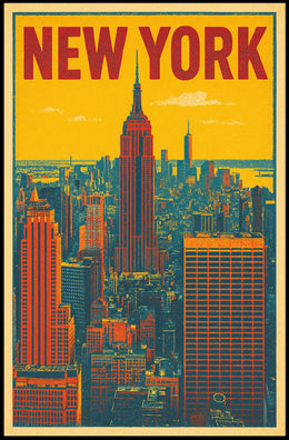 New York Skyline Poster