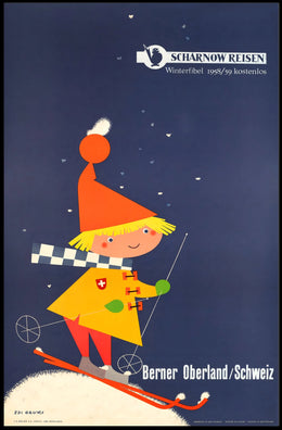 Winter Adventures In Berner Oberland Poster