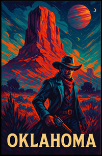 Oklahoma Western Adventure Poster