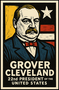 Grover Cleveland 22nd President Poster