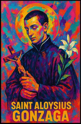 Saint Aloysius Gonzaga Poster