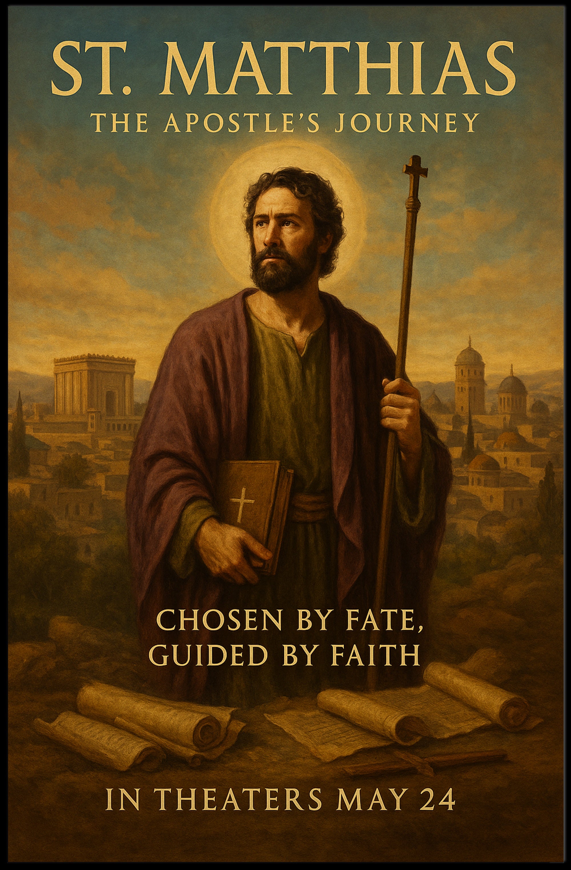St. Matthias The ApostleS Journey Poster