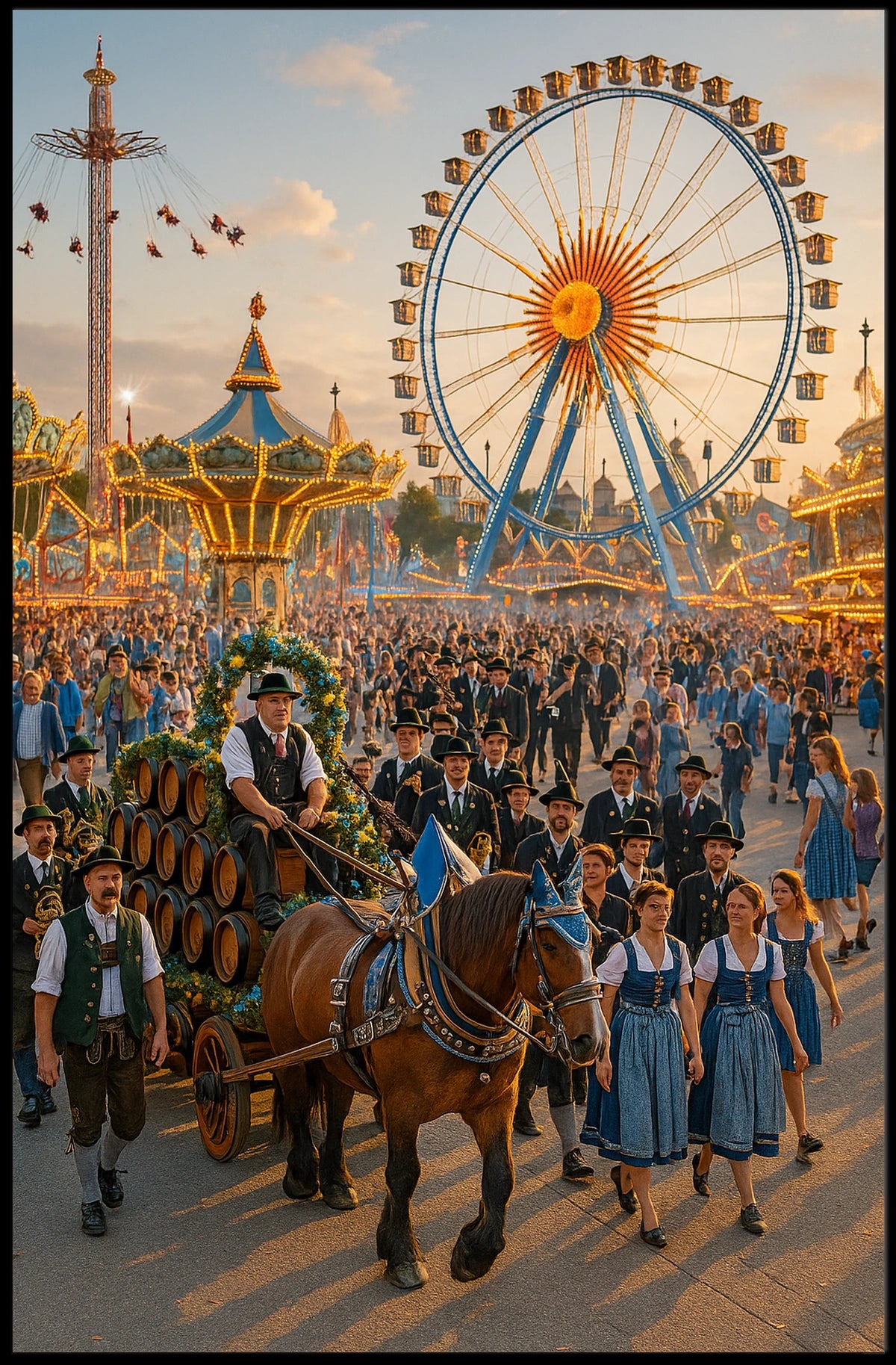 Oktoberfest Celebration Poster