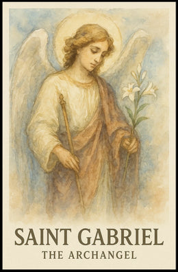 Saint Gabriel the Archangel Poster