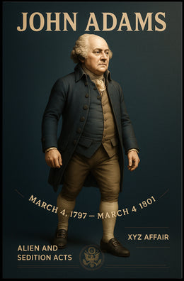 John Adams 2Nd President Poster
