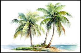 Tranquil Tropics Poster