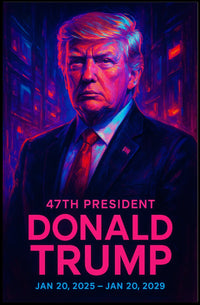 Donald Trump 47th President Poster