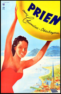 Prien Am Chiemsee Oberbayern Poster