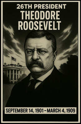 Theodore Roosevelt 26Th President Poster