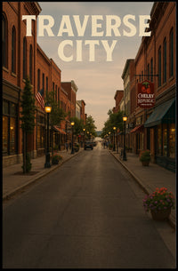 Traverse City Charm Poster