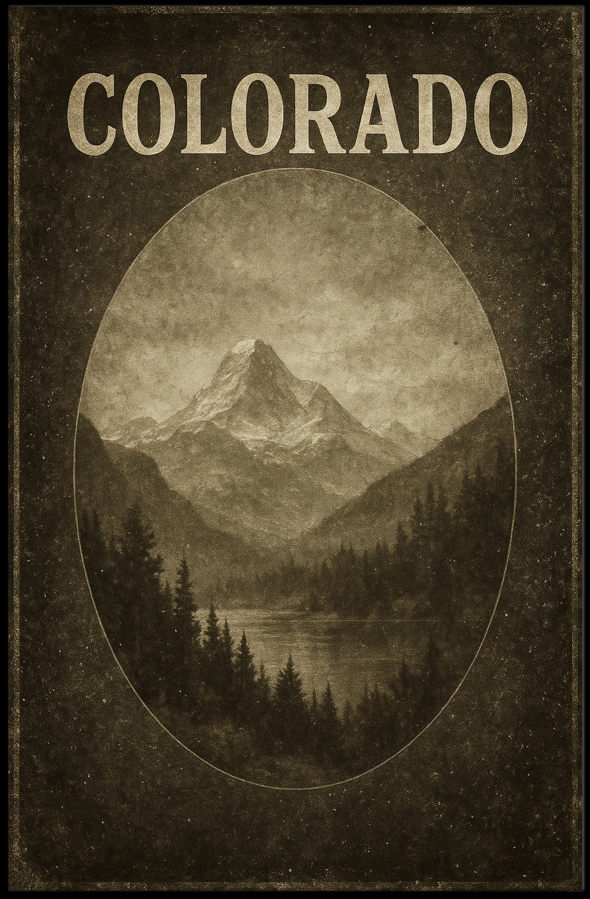 Majestic Colorado Poster