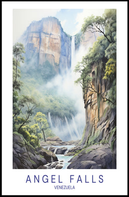Angel Falls Poster PosterGoat