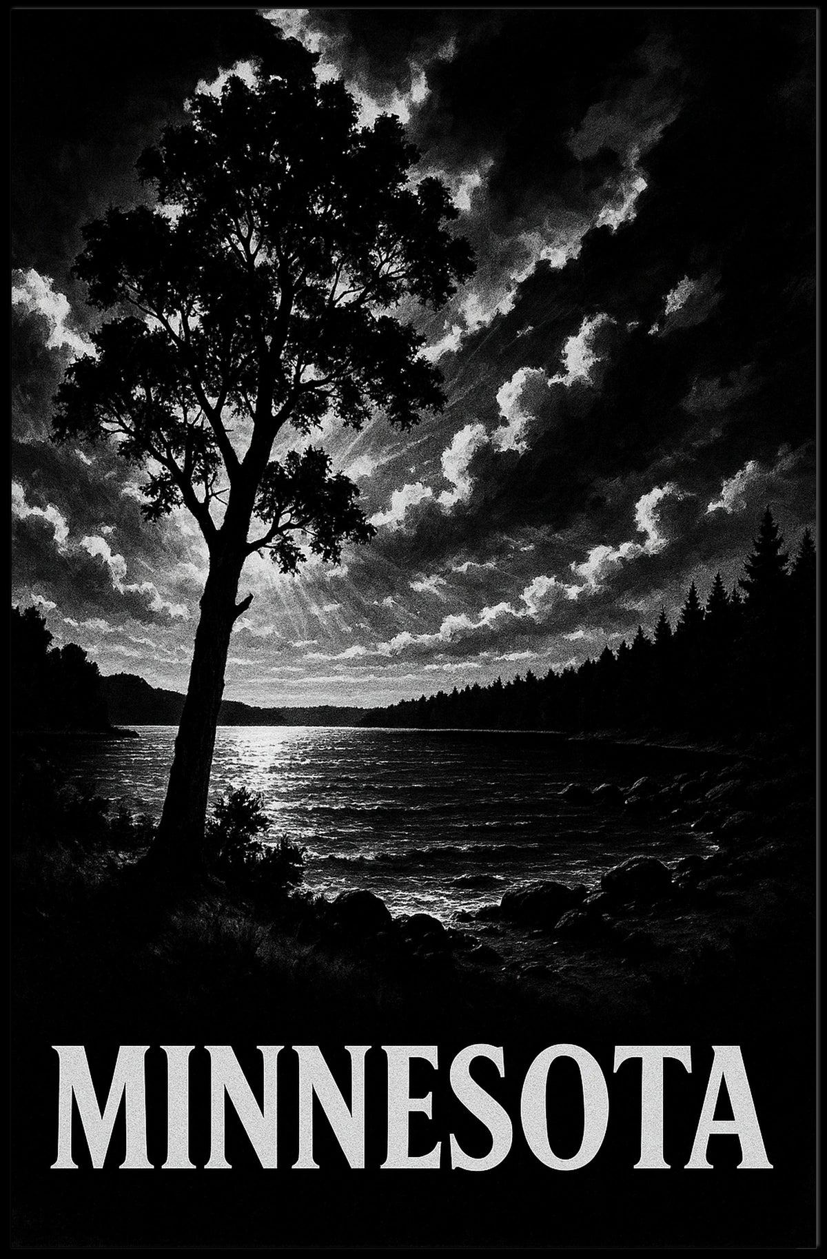 Minnesota Landscape Poster