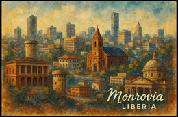 Monrovia, Liberia Poster