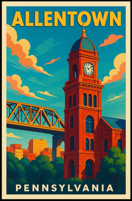 Allentown, Pennsylvania Poster
