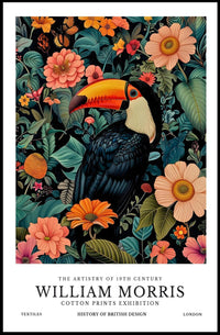 The Artistry of Nature: Vibrant Exotic Toucan Artistic Poster