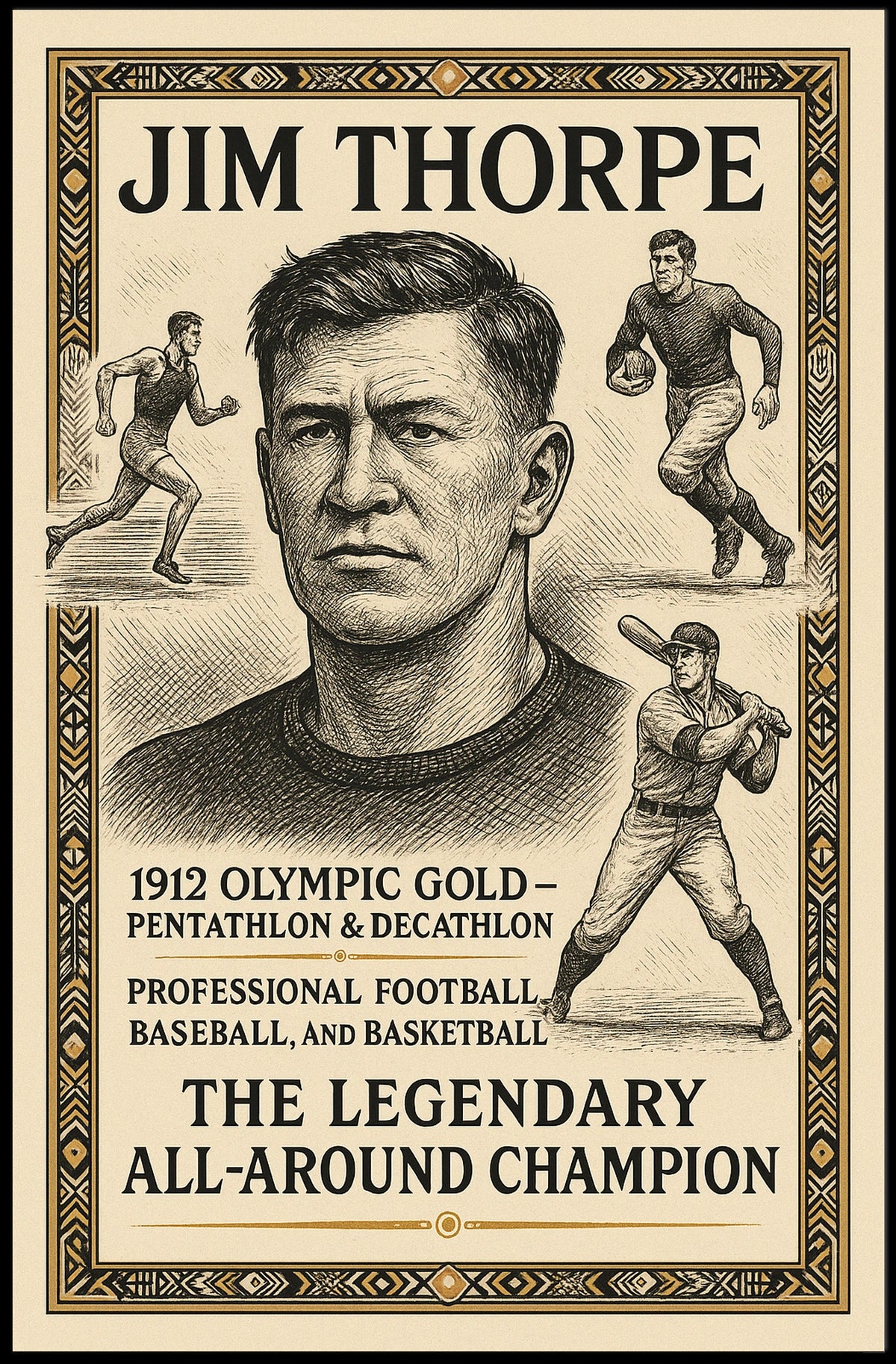 The Legendary All-Around Champion Poster
