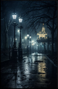 Enchanted Evening Stroll Poster