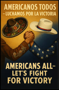 Solidarity and Cooperation Unity Patriotic Diversity Poster