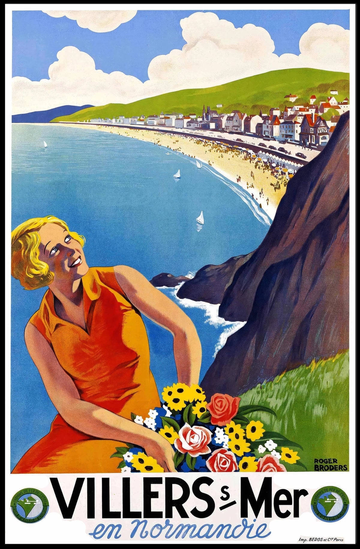 Villers-Sur-Mer En Normandie Poster