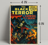 The Black Terror - Carnival of Death Poster PosterGoat