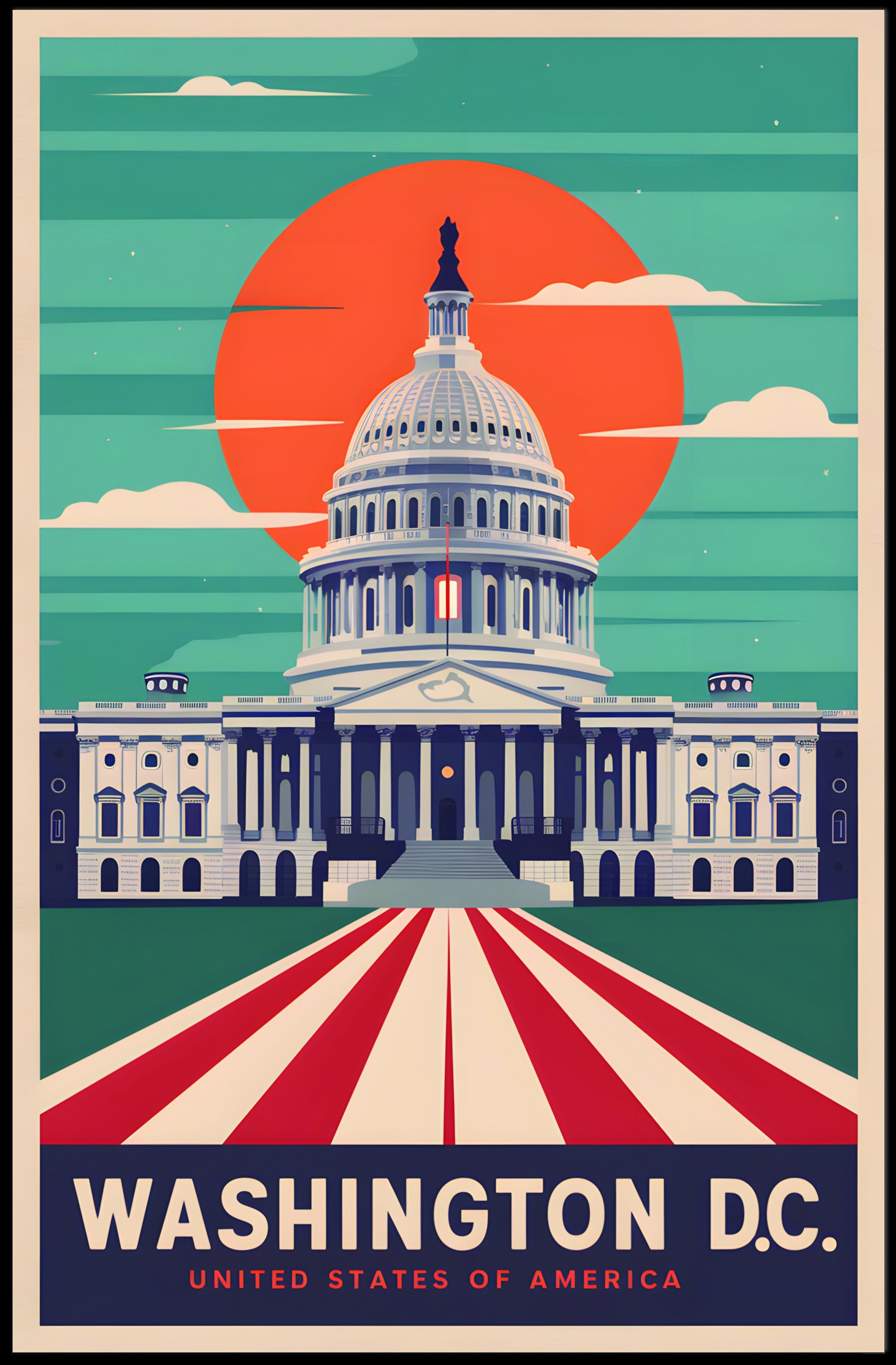 Washington D.C. Poster