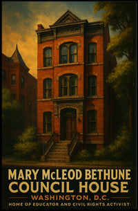 Mary Mcleod Bethune Council House Poster