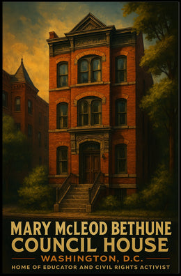 Mary Mcleod Bethune Council House Poster
