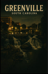 Greenville, South Carolina Poster