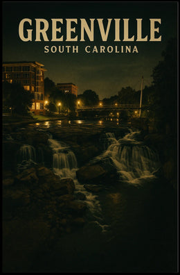 Greenville, South Carolina Poster